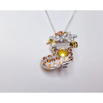 Stuffed Stocking Cage Pendant