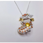 Stuffed Stocking Cage Pendant