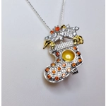 Stuffed Stocking Cage Pendant