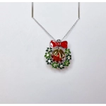 Flower Wreath Cage Pendant