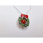Flower Wreath Cage Pendant