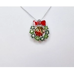 Flower Wreath Cage Pendant