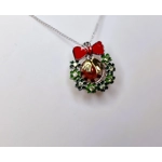 Flower Wreath Cage Pendant