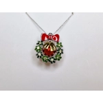 Flower Wreath Cage Pendant
