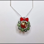 Flower Wreath Cage Pendant