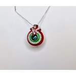 Bauble Round Cage Pendant