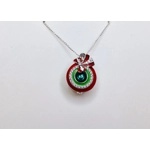 Bauble Round Cage Pendant