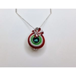 Bauble Round Cage Pendant