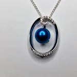 Oval Flick Pendant