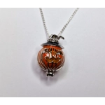 Jack-O-Lantern Cage Pendant