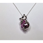 Midnight Cat Cage Pendant