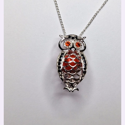 Mr Hoot Cage Pendant