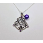 Oxidized Celtic Tree Of Life Pendant