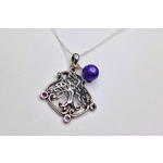 Oxidized Celtic Tree Of Life Pendant