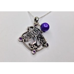 Oxidized Celtic Tree Of Life Pendant