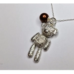 Moveable Teddy Bear Pendant