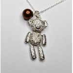 Moveable Teddy Bear Pendant
