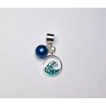 Crest Of The Wave Charm