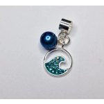 Crest Of The Wave Charm