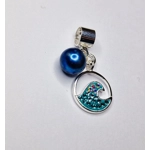 Crest Of The Wave Charm