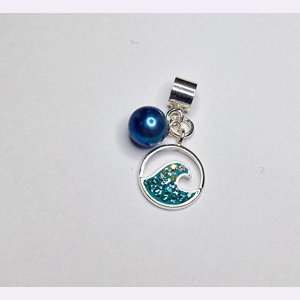 Crest Of The Wave Charm