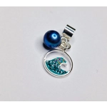 Crest Of The Wave Charm