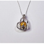 Heart's Horizon Cage Pendant