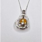 Heart's Horizon Cage Pendant