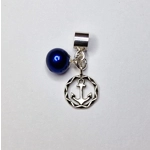 Anchor Wreath Charm