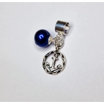 Anchor Wreath Charm