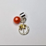 Golden Palm Charm
