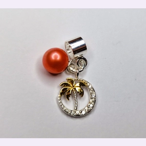 Golden Palm Charm