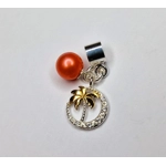 Golden Palm Charm