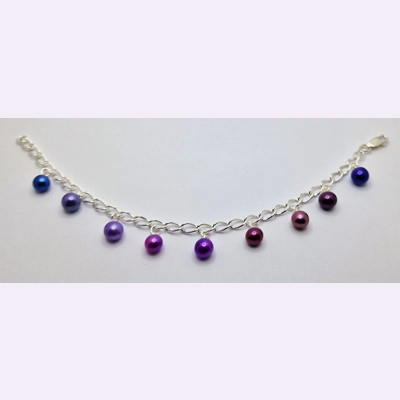 Purple Four Bracelet