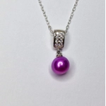 Hidden Tear Drop Pendant