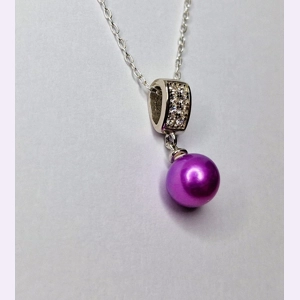 Hidden Tear Drop Pendant