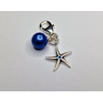 Blue Starfish Charm