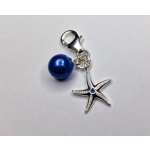 Blue Starfish Charm