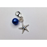 Blue Starfish Charm