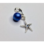 Blue Starfish Charm