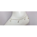 Double Star Anklet - Crystal