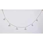 Double Star Anklet - Crystal