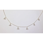 Double Star Anklet - Crystal