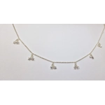 Double Star Anklet - Crystal