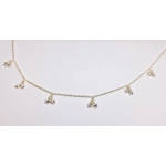 Double Star Anklet - Crystal