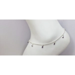 Droplet Anklet - Purple