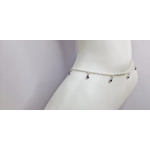 Droplet Anklet - Purple