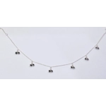 Double Star Anklet - Black