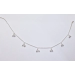 Double Star Anklet - Crystal