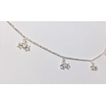 Double Star Anklet - Crystal